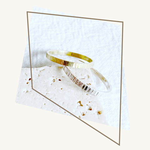 Icicles stripes - ring