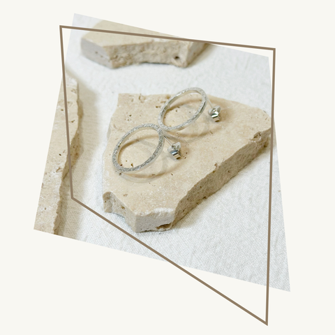 Icicles circle - oorstekers