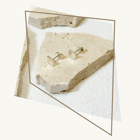 Square tartan - oorstekers