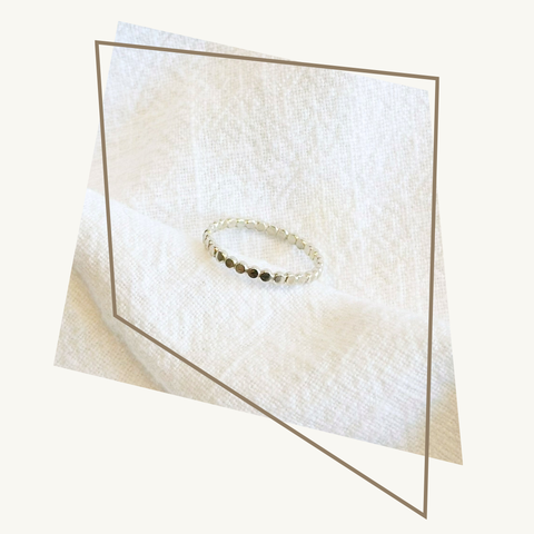 Bubbles - ring zilver